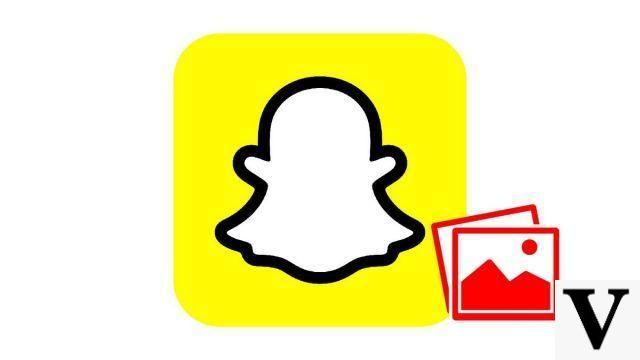 Como enviar uma imagem do meu smartphone para o Snapchat?