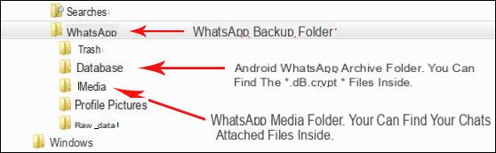 Abra e descriptografe Whatsapp Backup Crypt12 / Crypt8 / Crypt7 / Crypt5 -