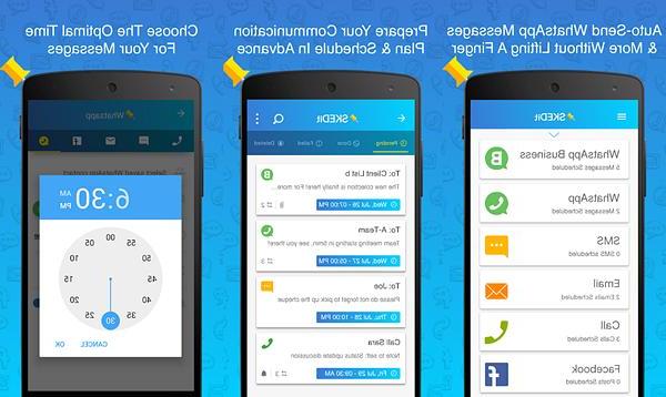 Comment planifier l'envoi de messages Whatsapp -