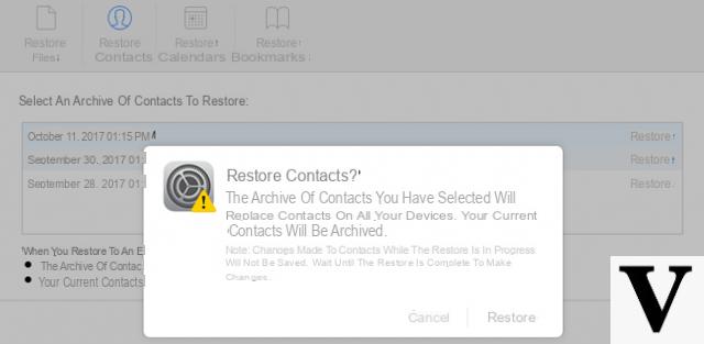 Recuperar contactos perdidos o eliminados de la agenda del iPhone | iphonexpertise - Sitio oficial
