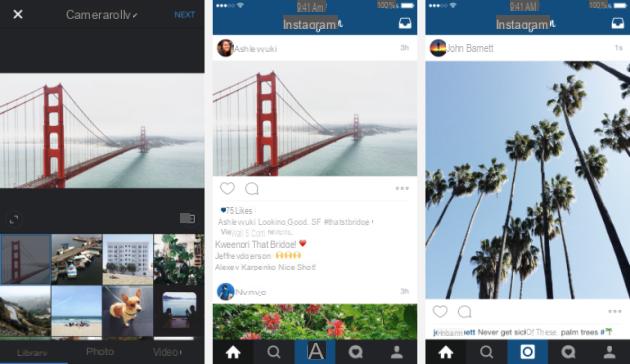 O Instagram agora permite fotos full-frame