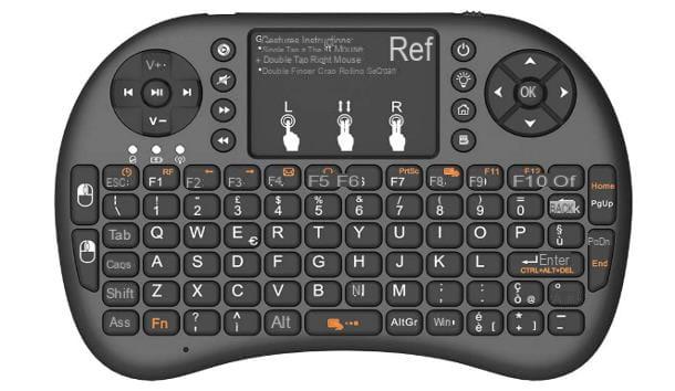 Como conectar o mini teclado sem fio à Smart TV