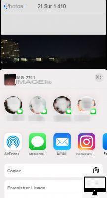 Como salvar fotos do iMessage?