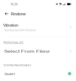 Android ringtone: set music as a ringtone