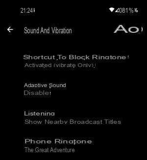 Android ringtone: set music as a ringtone