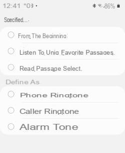 Android ringtone: set music as a ringtone