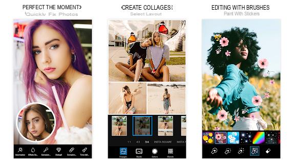 Las mejores aplicaciones gratuitas de montaje de fotos para Android -
