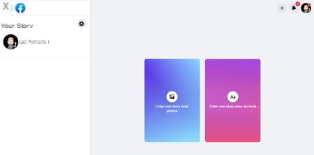 Facebook Story: create, publish and manage stories