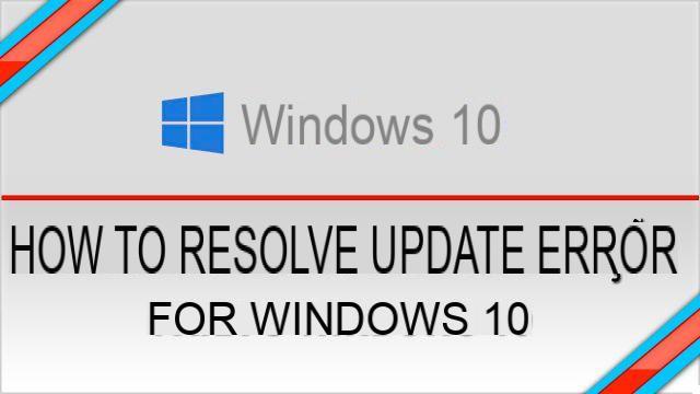 Windows Update Error. How to solve? -