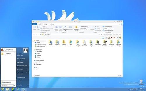 Windows 8: busque el menú Inicio