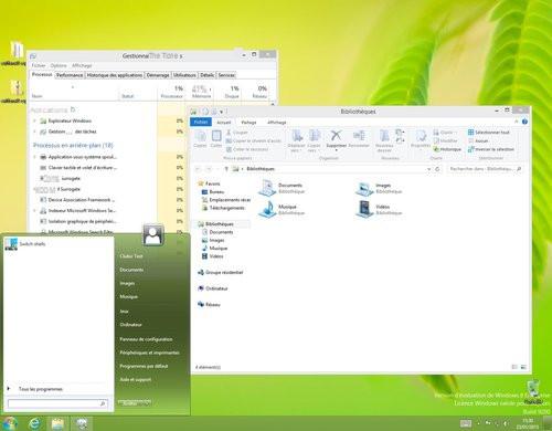 Windows 8: busque el menú Inicio