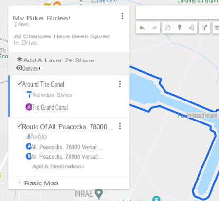 Create a custom map in Google Maps