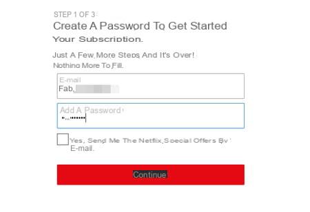 Perfil de usuário Netflix: criar, modificar, excluir