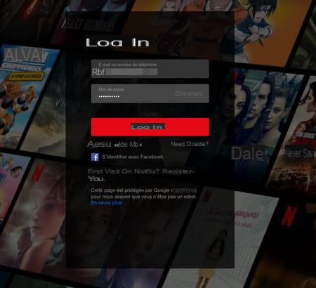 Netflix user profile: create, modify, delete