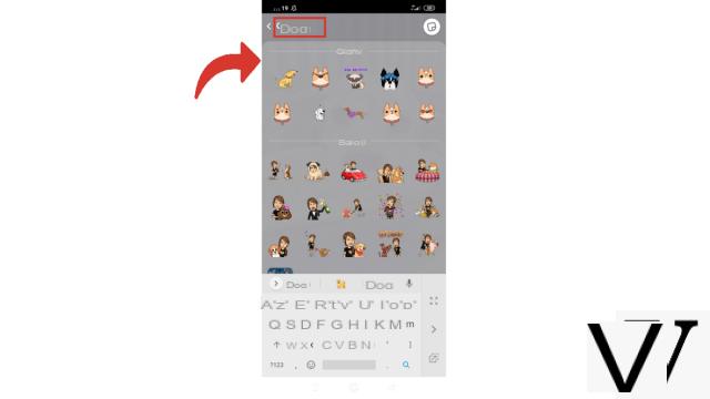 How to add a sticker or a gif to a snap on Snapchat?