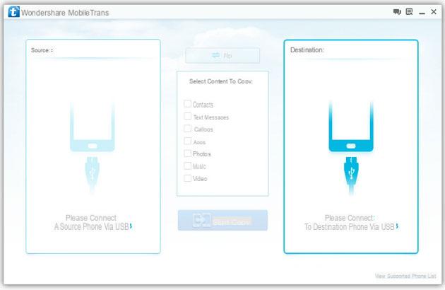 Transferir fotos do Android para iPad e iPhone -