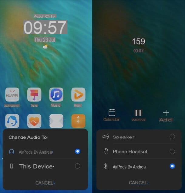 Cómo conectar AirPods a Huawei