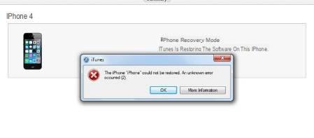 Unable to Restore iPhone? | iphonexpertise - Official Site
