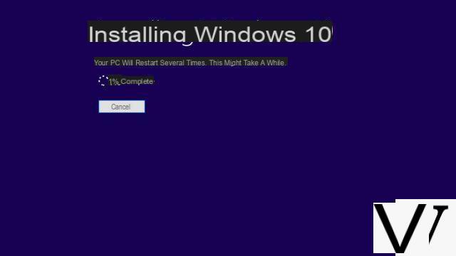 How to install Windows 10 from a USB key?