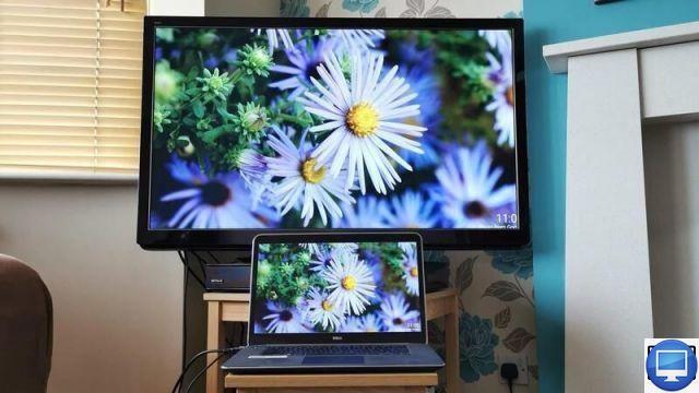 Como conectar um laptop a uma TV?