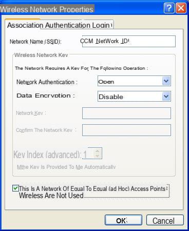 Create an ad hoc WiFi network