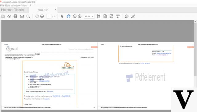 Cómo colocar en mosaico dos páginas PDF (en una página) -