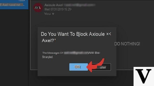 Como bloquear um remetente no Outlook?
