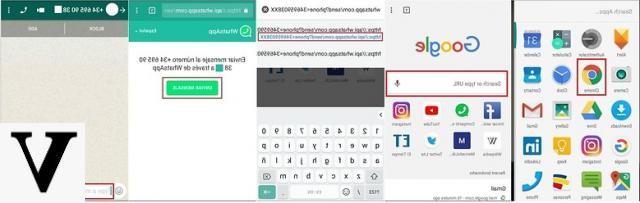 Enviar mensagem do Whatsapp para números que não estão no catálogo de endereços -