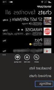 Sauvegarde Whatsapp sur Nokia Lumia (Windows Phone) -