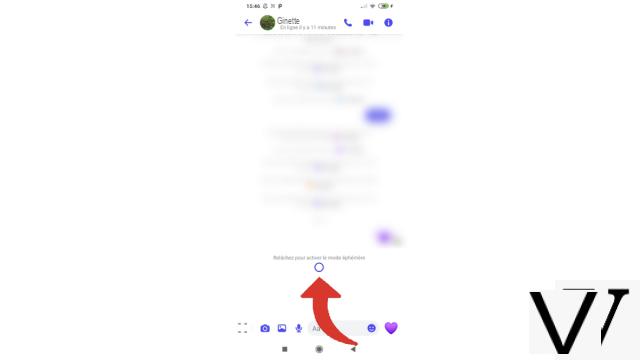 How to activate and deactivate ephemeral mode on Messenger?