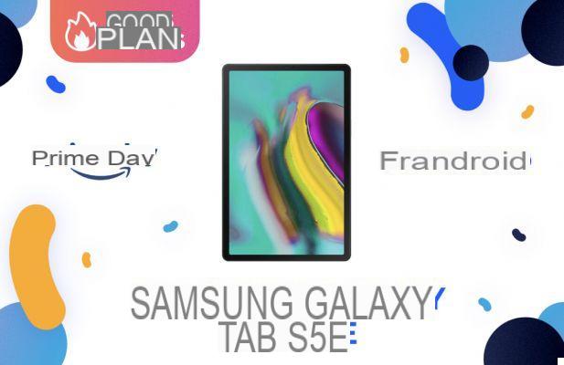 Samsung Galaxy Tab S5e: this family tablet is at -23% on Amazon