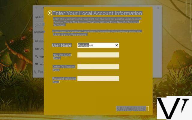 Windows 10: How to switch to a local account and do without a Microsoft account