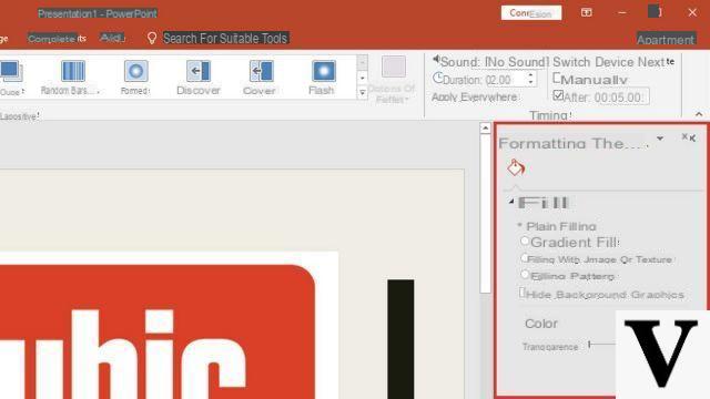 Como alterar o plano de fundo de um slide no PowerPoint?