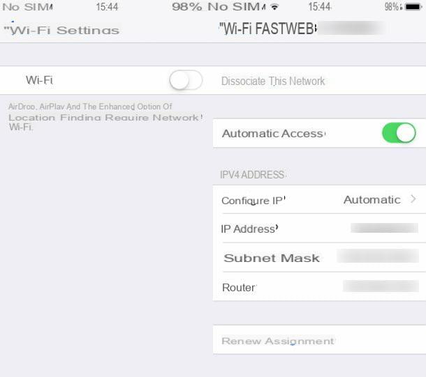 How to disconnect a device from WiFi