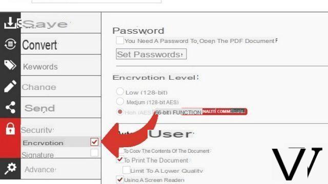 How to password protect PDF file?