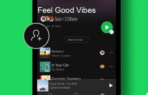 Spotify simplifica la gestión de listas de reproducción colaborativas para sus tardes con amigos