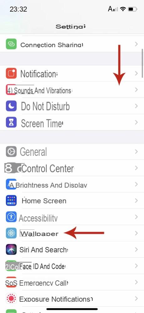 Como mudar seu papel de parede no iPhone?