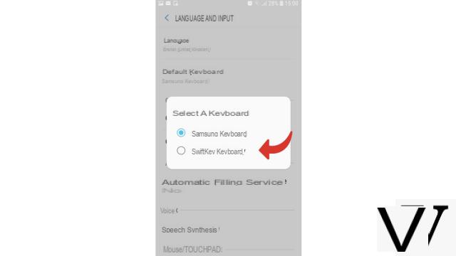 How to change keyboard on Android?