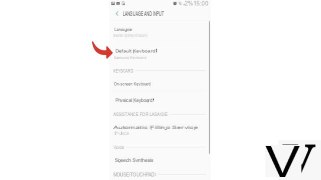 How to change keyboard on Android?