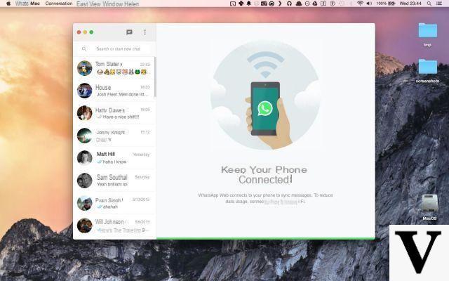 Whatsapp para Mac. Como funciona? -