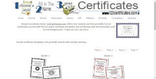 Create custom certificates and certificates and templates to print