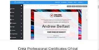 Create custom certificates and certificates and templates to print