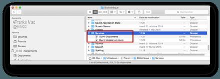 Create a shortcut to open a folder in OS X or Mac OS X