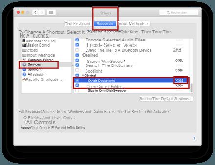 Create a shortcut to open a folder in OS X or Mac OS X