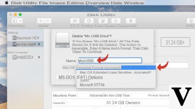 Como instalar o Mac OS a partir de um stick USB?