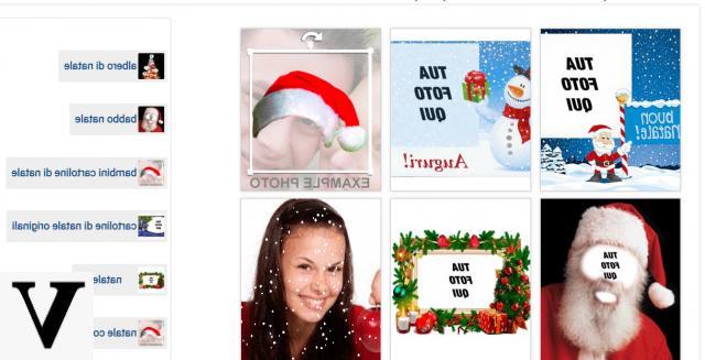Create Photo Motifs with Christmas Effects -