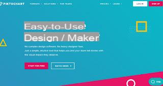 Sitio de Piktochart Aplicación para crear volantes, folletos, volantes, carteles y folletos, gratis y en línea