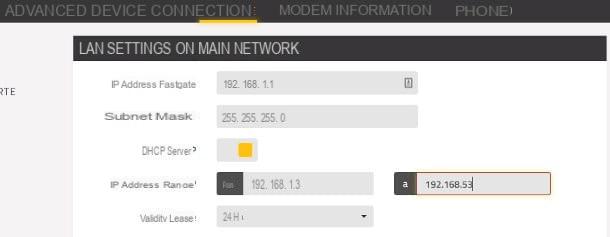 How to connect a router to the modem