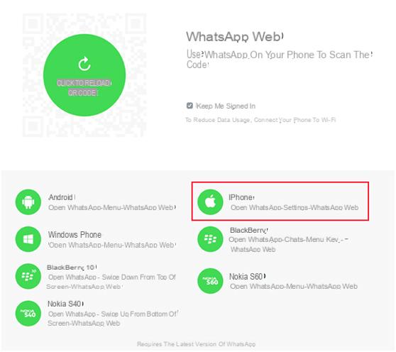 Whatsapp Web para iPhone: cómo configurarlo -