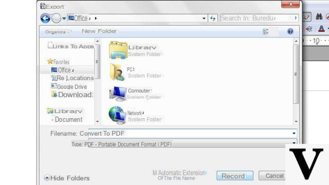 How to convert a PDF file with Open Office?